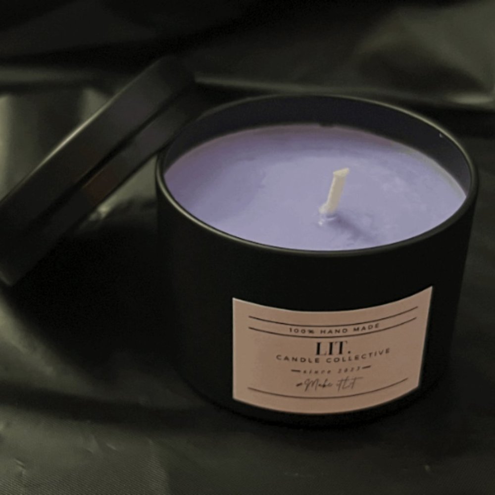 Salted Coconut & Mahogany  Candle -4oz